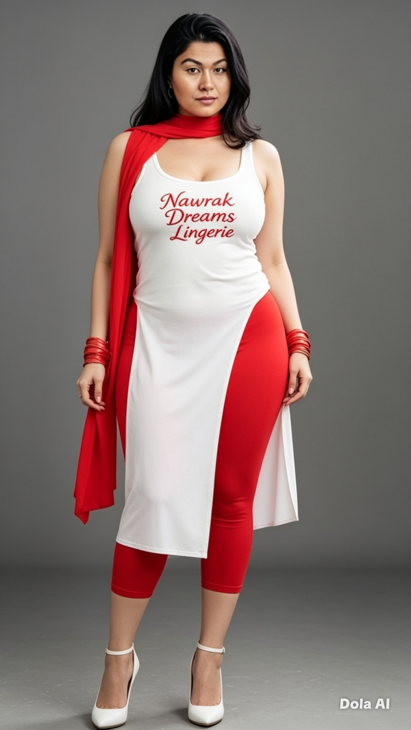 Scarlet Muse Logo Tunic & Capri Legging Set