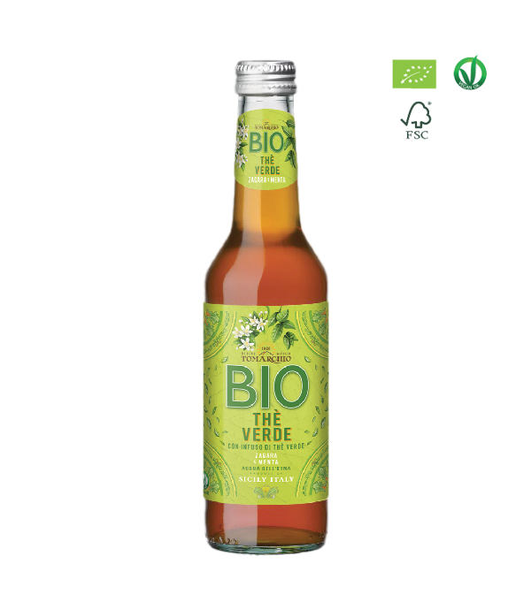 Groene Thee-Bio bloesem en munt 275 ml