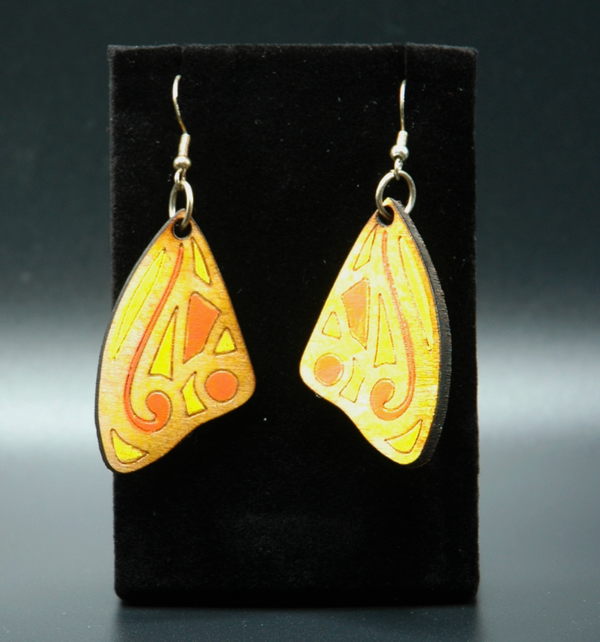 BUTTERFLY WING EARRING #31