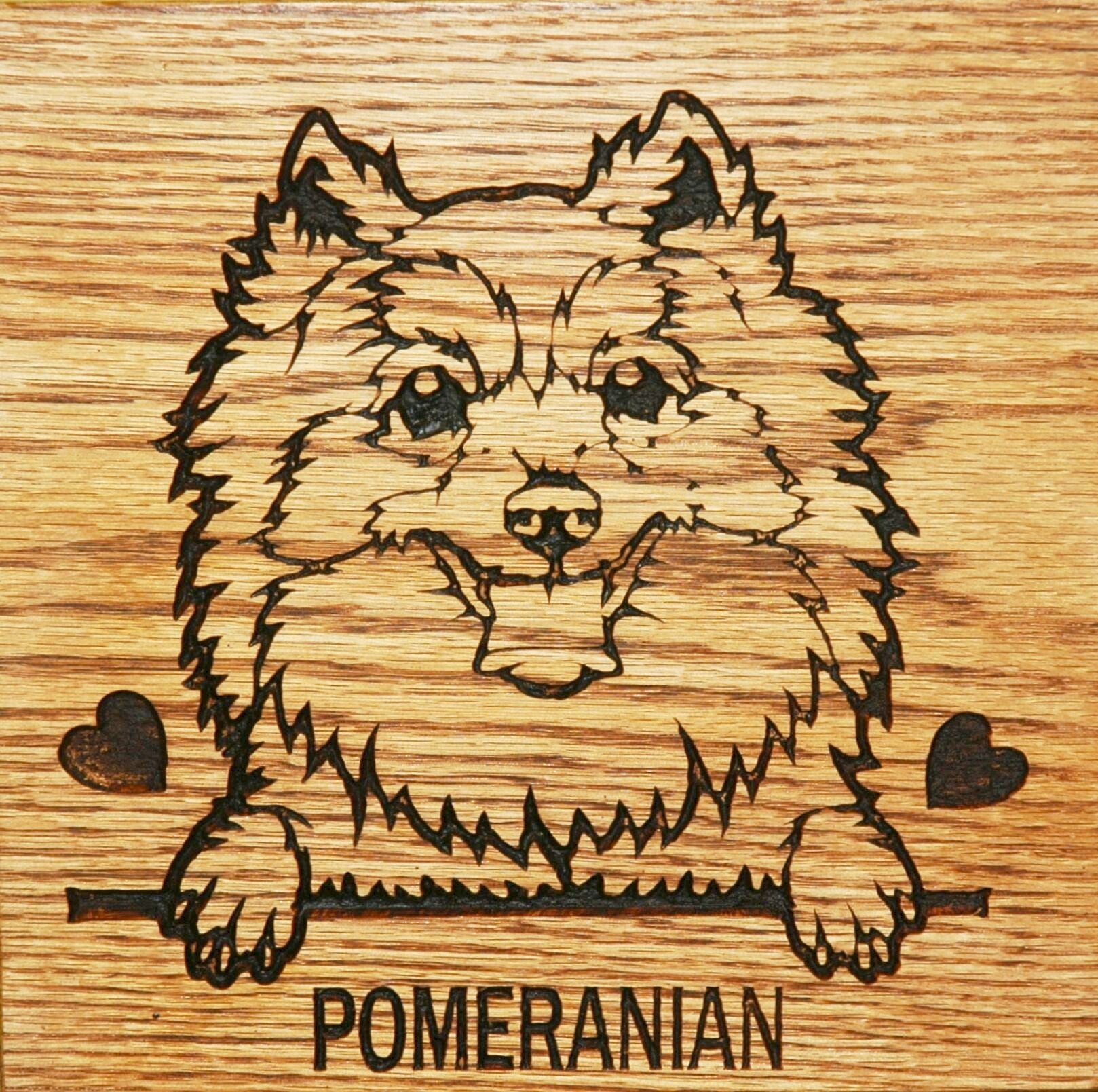 POMERANIAN 01 PLAQUE