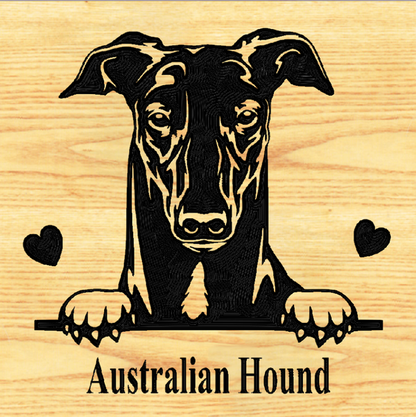 AUSTRALIAN HOUND 01  PLAQUE