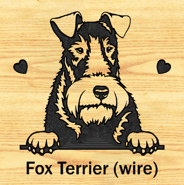 FOX TERRIER 04 (WIRE)  - CUSTOM