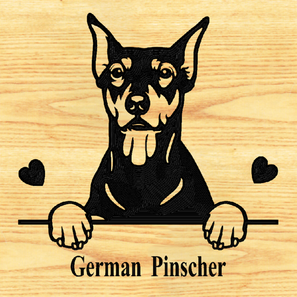 GERMAN PINSCHER 01  PLAQUE