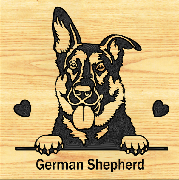 GERMAN SHEPHERD 04  - CUSTOM