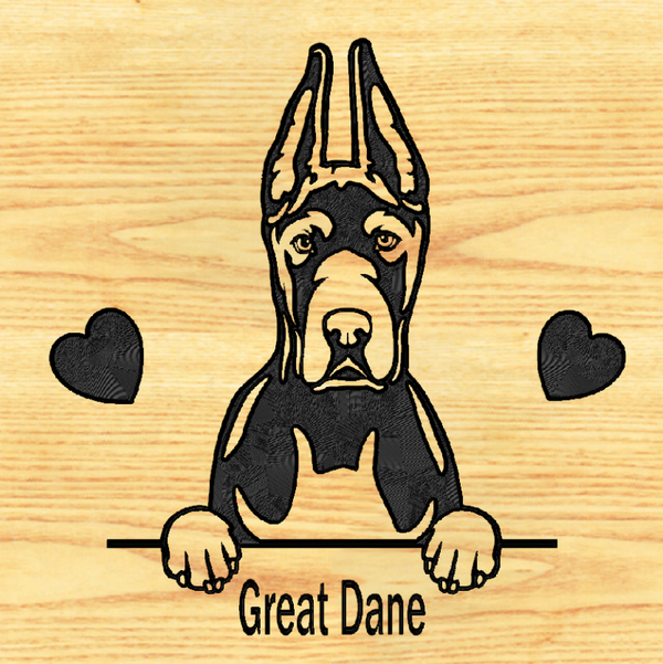 GREAT DANE 03  PLAQUE