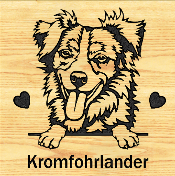 KROMFOHRLANDER 01 PLAQUE