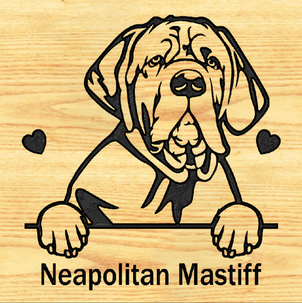 MASTIFF 07 NEAPOLITAN PLAQUE