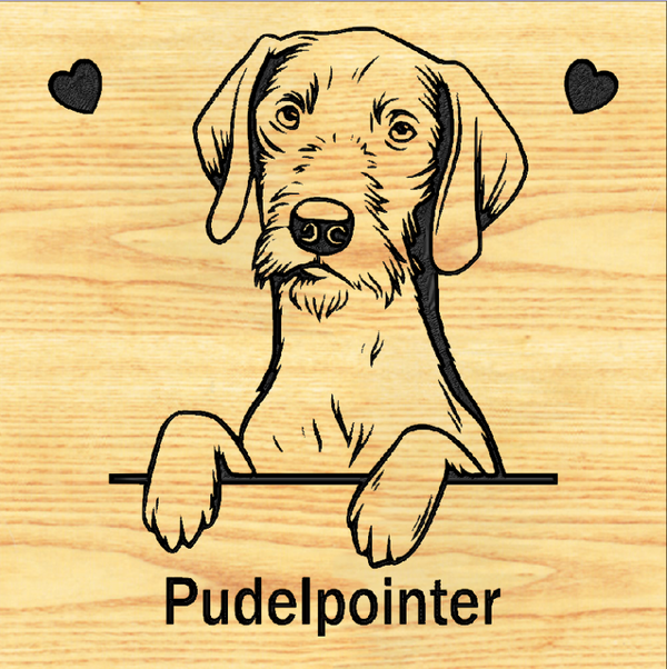 PUDELPOINTER 02 SH  PLAQUE