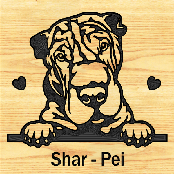 SHAR-PEI 03 PLAQUE