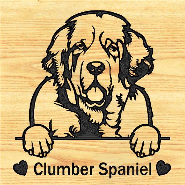 SPANIEL 02 CLUMBER  - CUSTOM