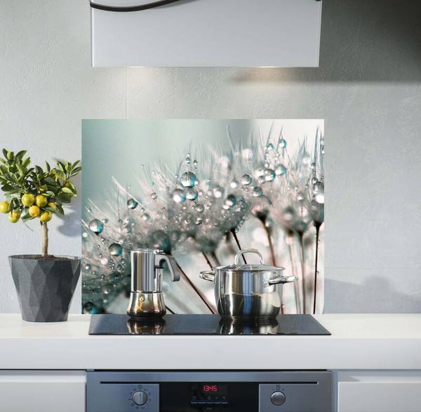 Spatscherm Douwdruppels