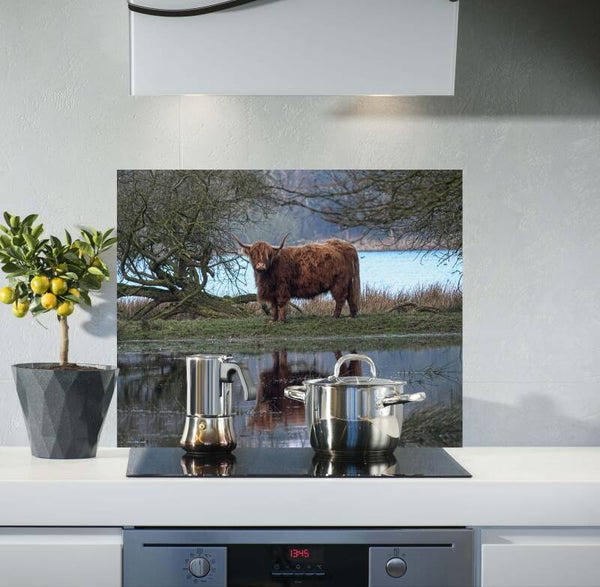 Spatscherm Hooglander J. 2