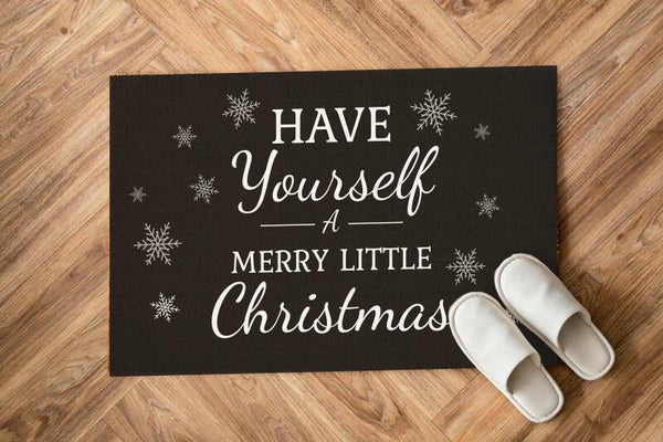 Schoonloopmat  Merry Little Christmas