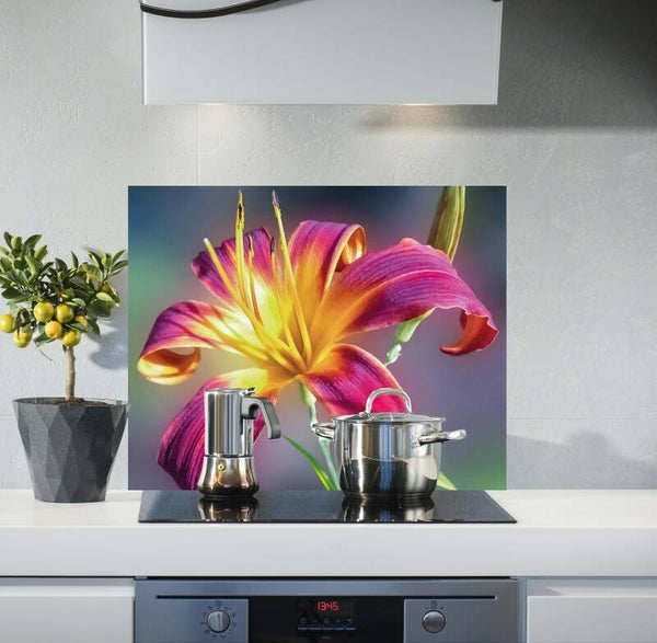 Spatscherm Bloemen 12