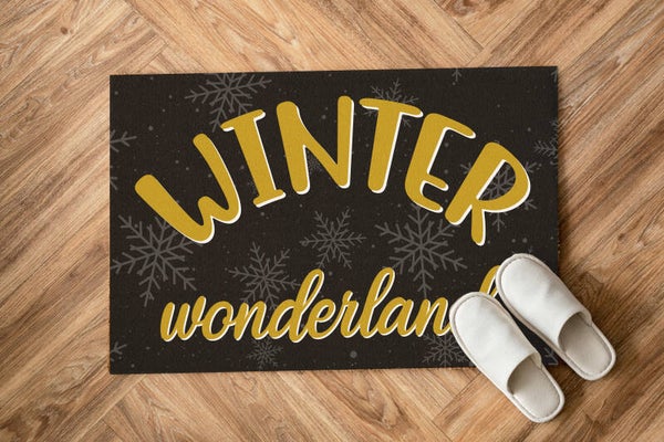 Schoonloopmat Winter Wonderland