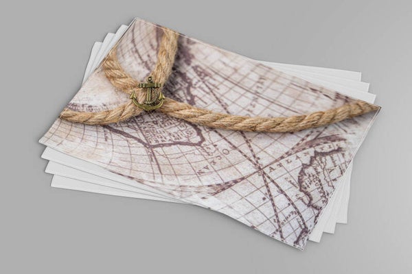 Placemats Wereldkaart