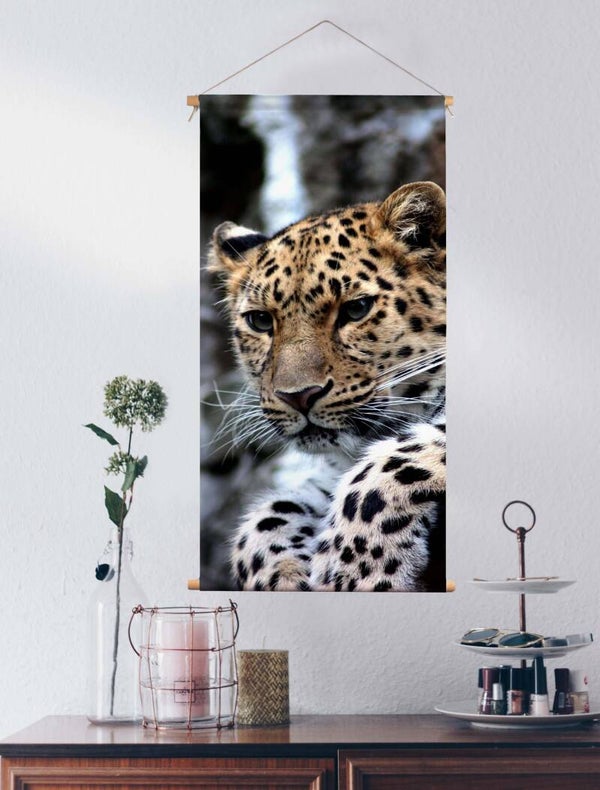 Textielposter Jaguar