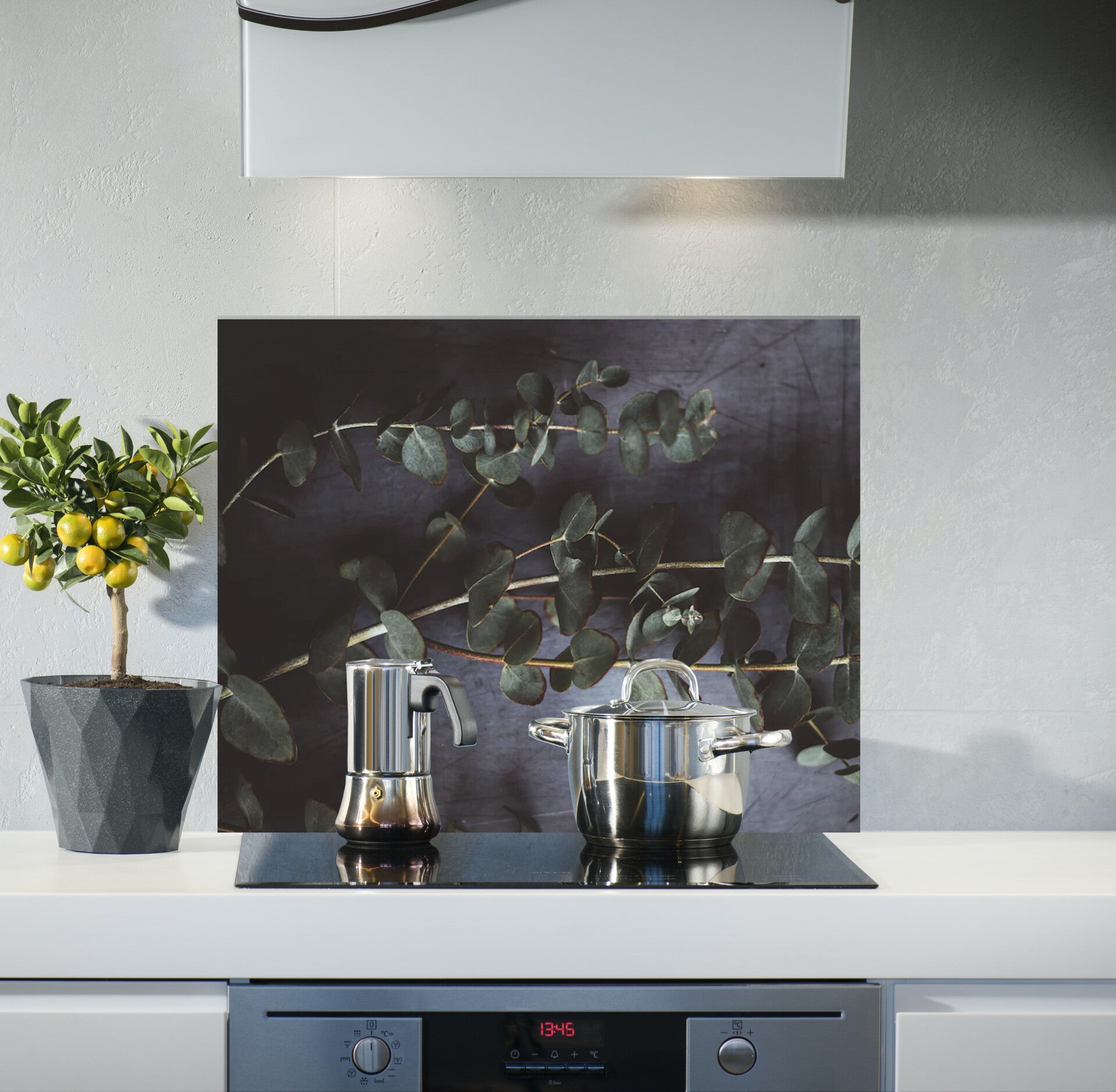 Spatscherm bladeren 2