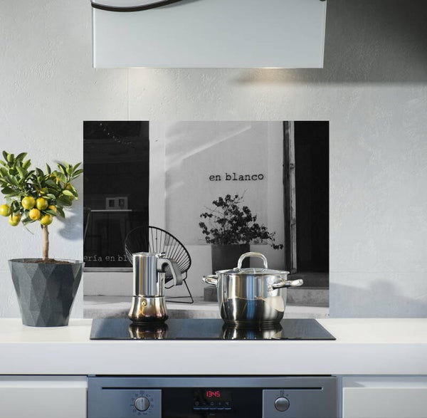 Spatscherm En Blanco