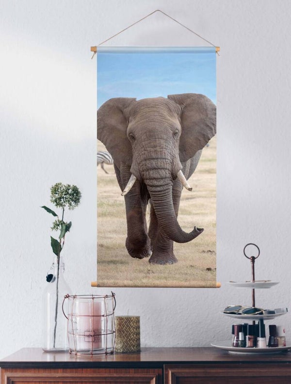 Textielposter Olifant