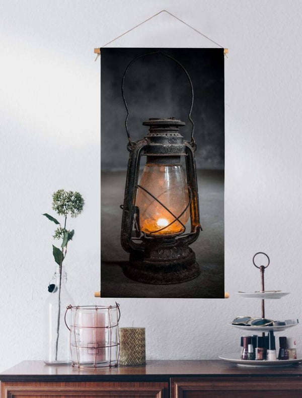 Textielposter Lantaarn