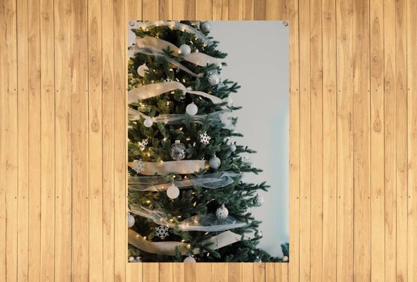 Kerstboom spandoek 3