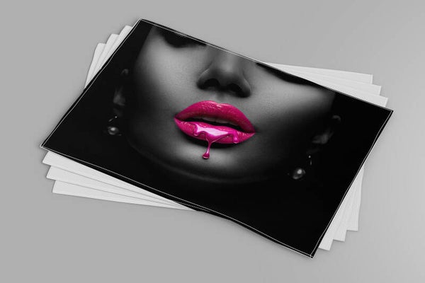 Placemats Roze lippen