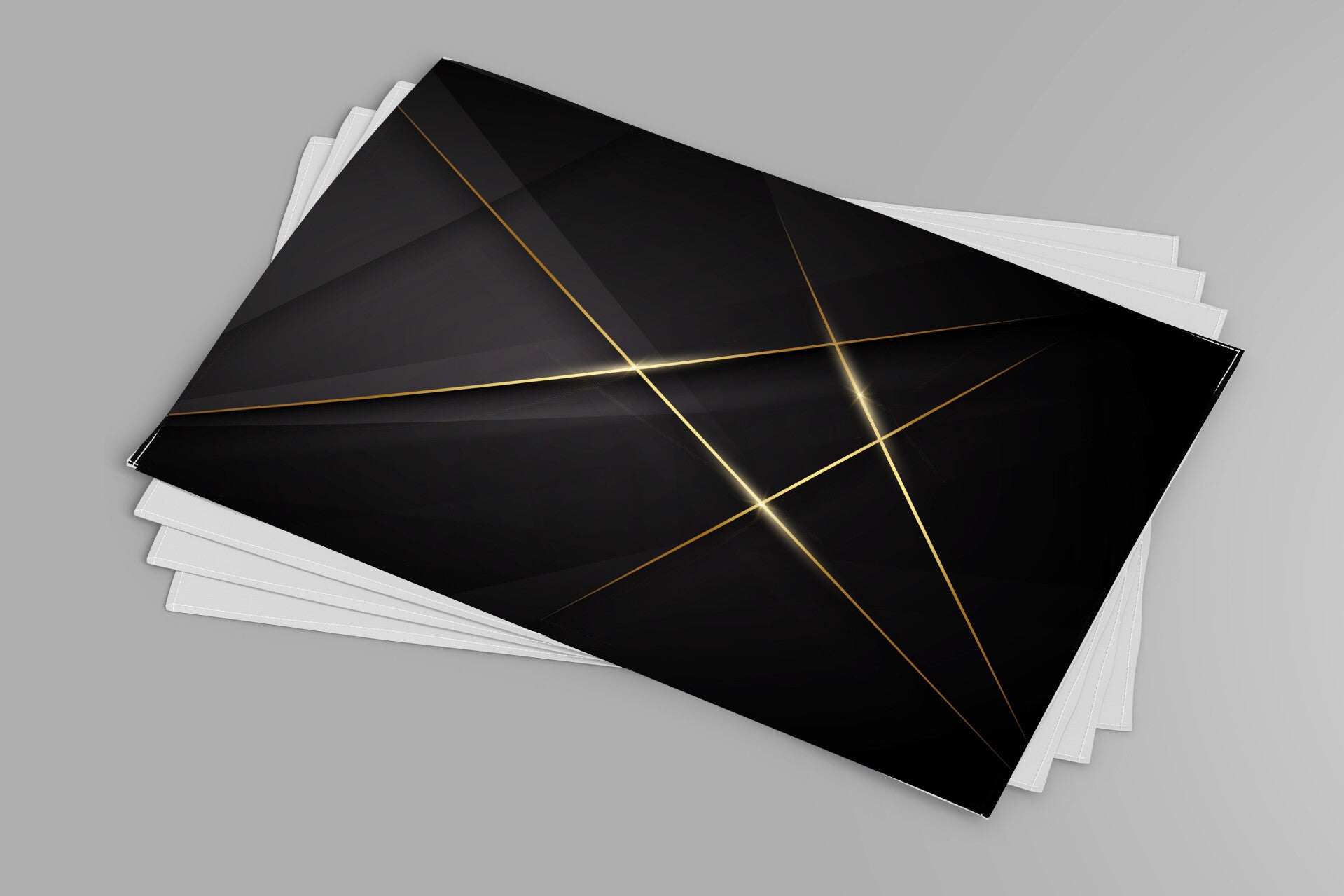 Placemats Gouden strepen