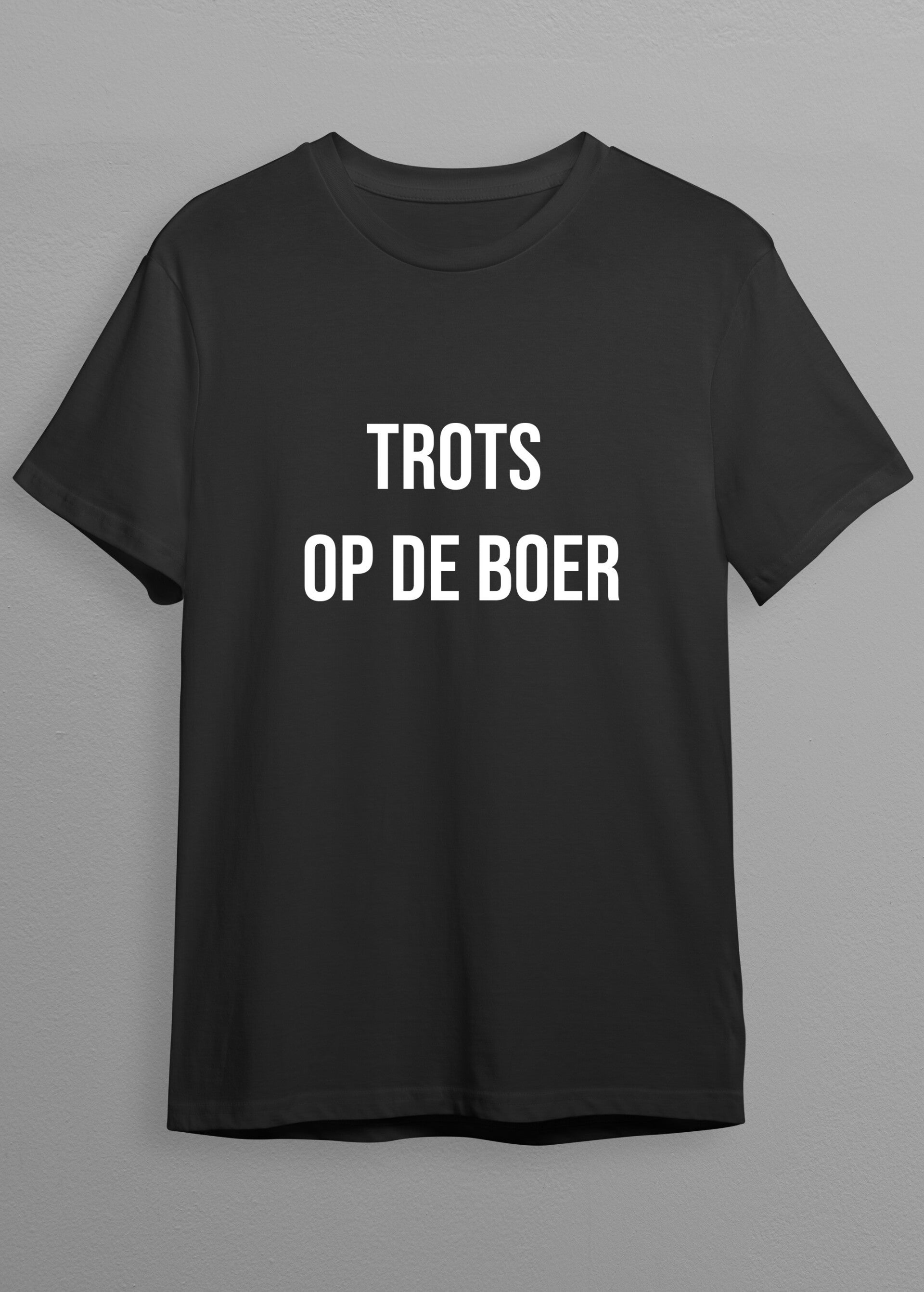T shirt Trots op de boer