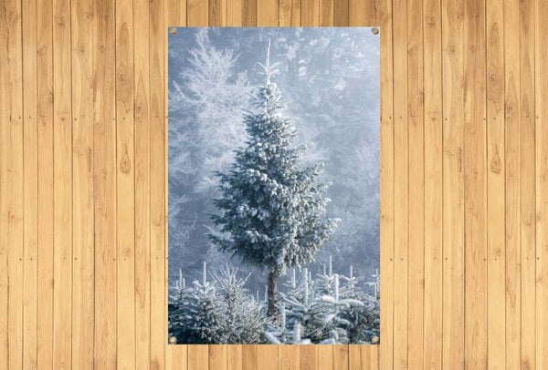 Kerstboom spandoek 4