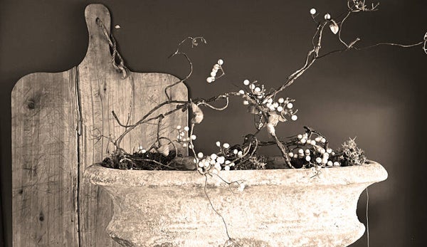 Inductie beschermer Brocante plank Sepia