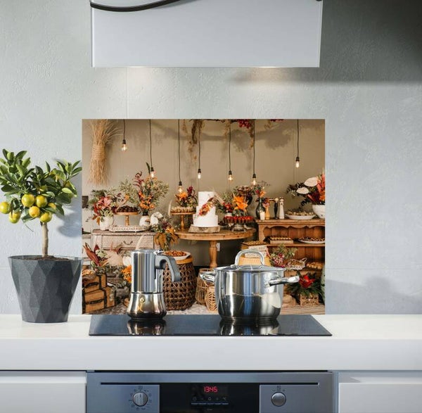 Spatscherm Bloemen 6