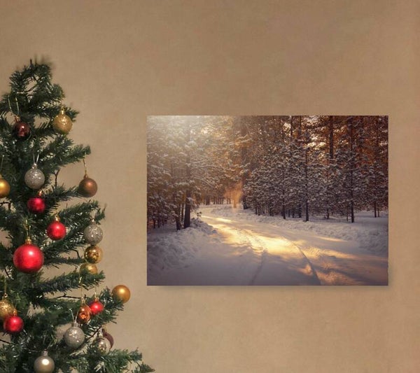 Kerst poster | Sneeuw