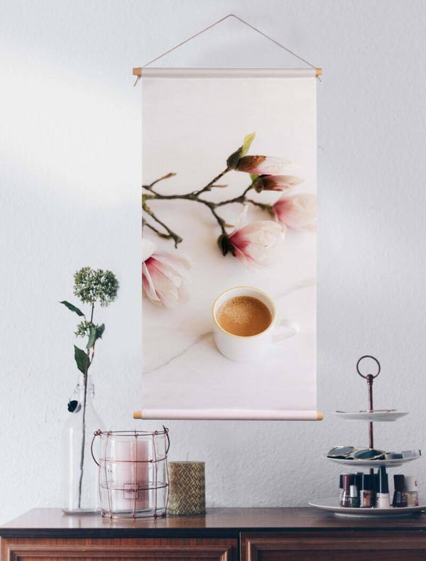 Textielposter Koffie