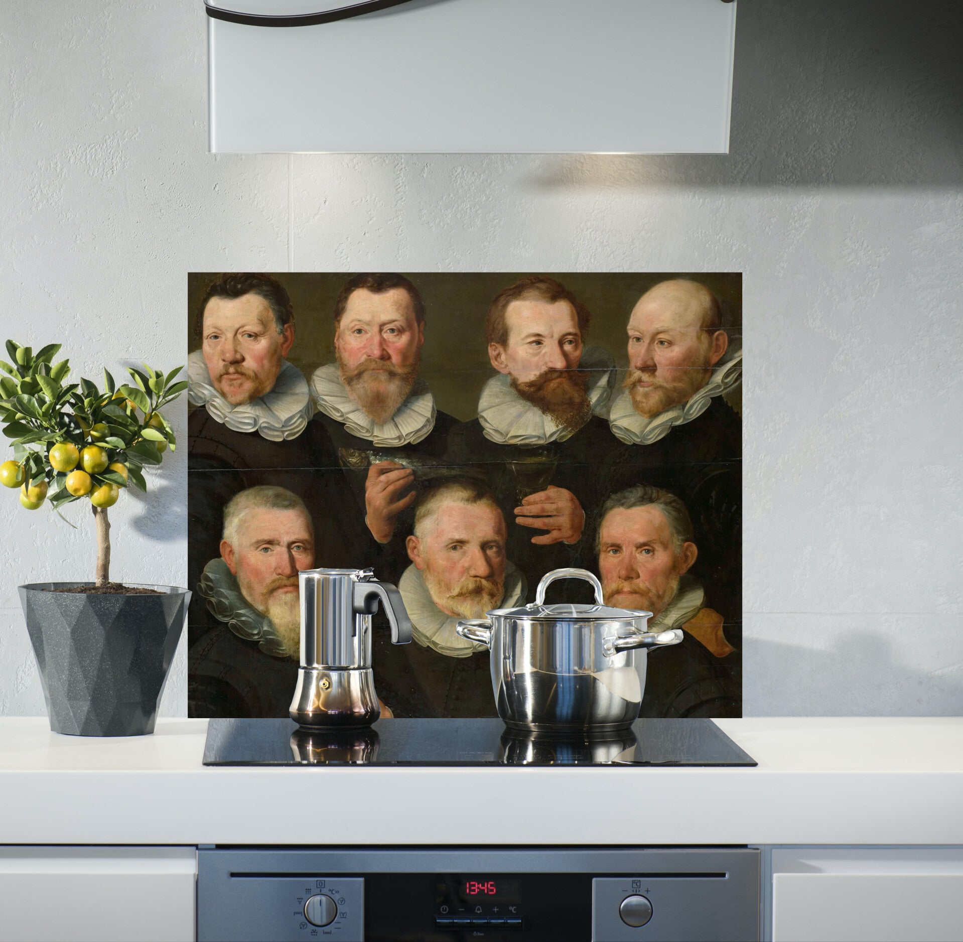 Spatscherm Renaissance mannen