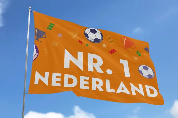 WK vlag Nederland Nr.1