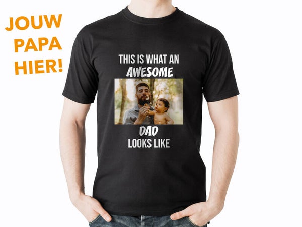 T-shirt Awesome dad