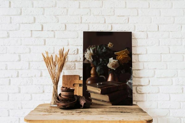 Canvas staand Boeken