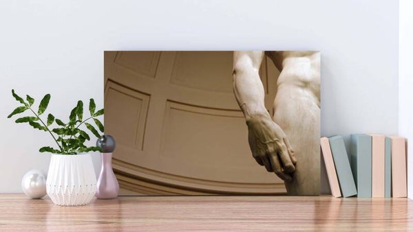 Canvas liggend David