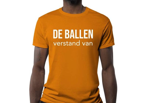 T-shirt 'de ballen'