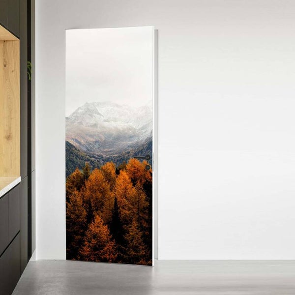 Deursticker Landschap