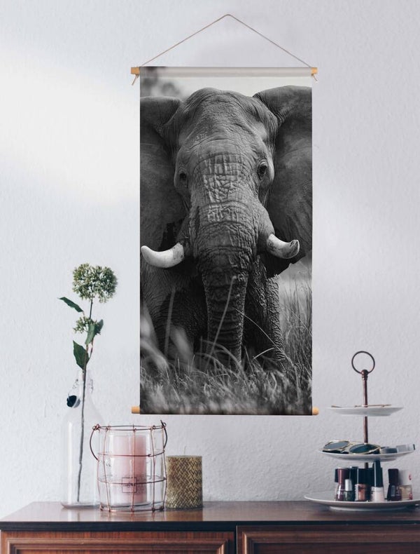 Textielposter Olifant