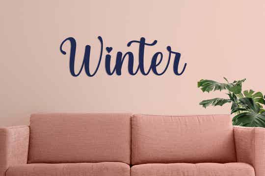Woordbord Winter