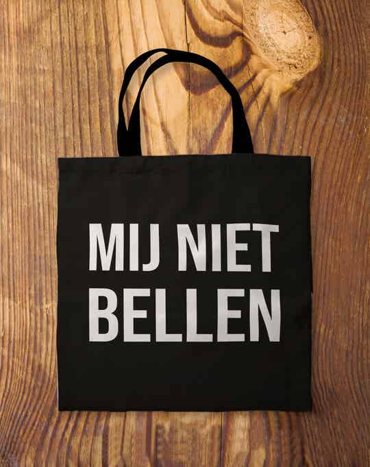 Draagtas Mij niet bellen