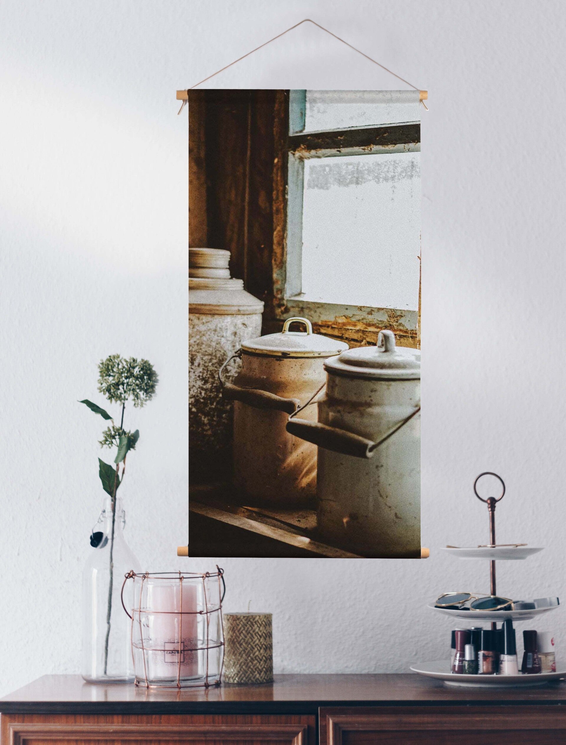 Textielposter Kannen