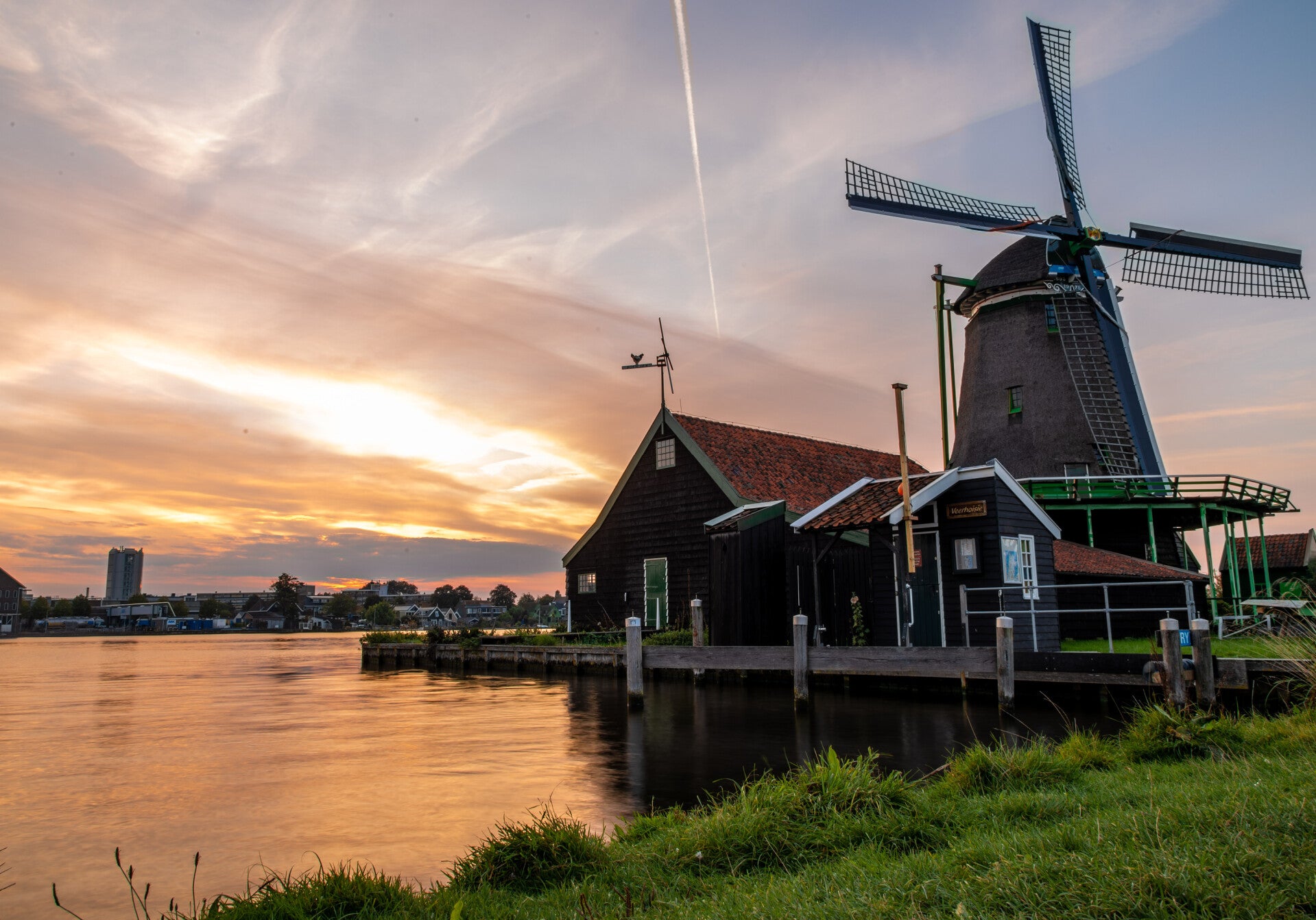 Tuinposter Molen