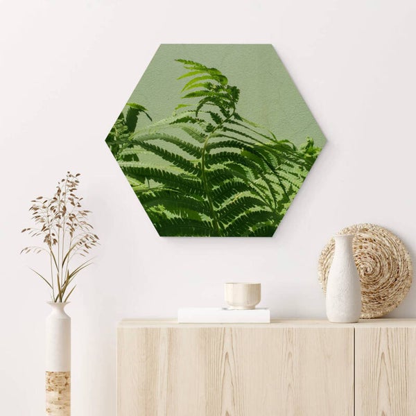 Muur hexagons Varen