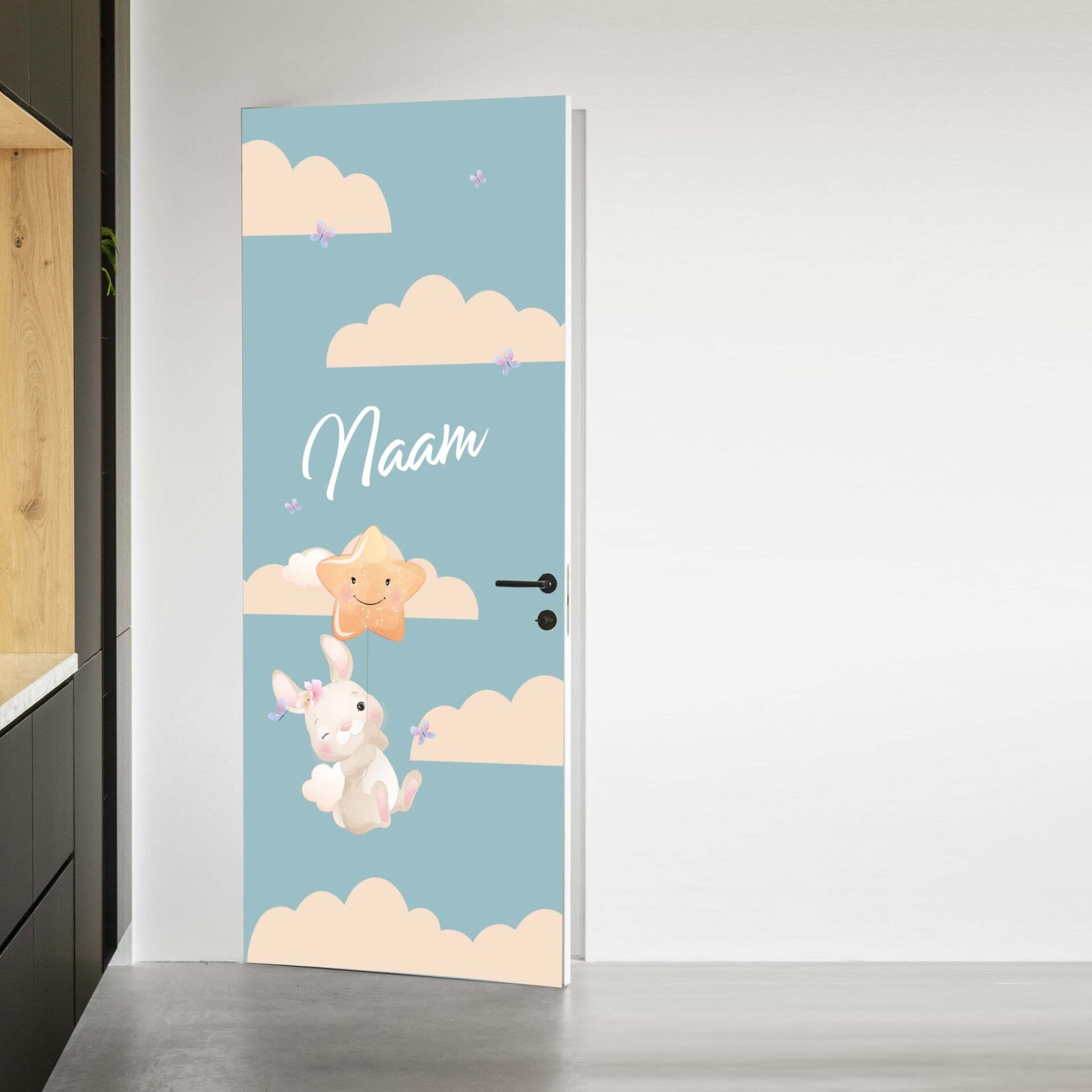 Deursticker Konijntje