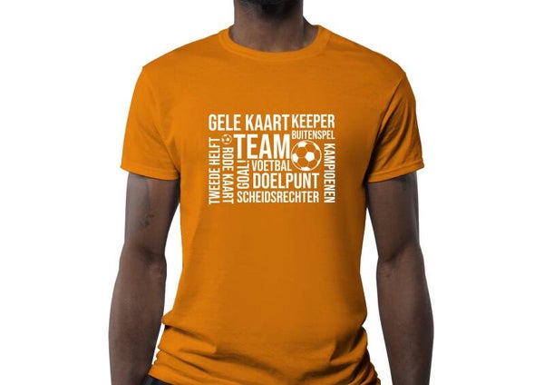 T-shirt 'Voetbal'