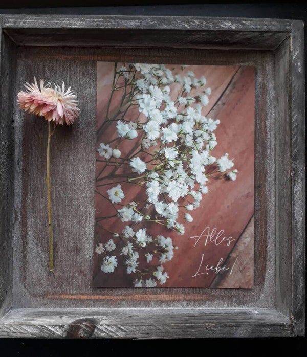 „Alles Liebi“ Geburtstagskarte, inkl. Kraftpapiercouvert